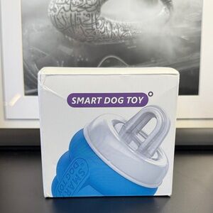 Interactive Blue Dog Toy